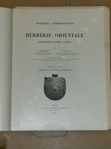 Recherches anthropologiques dans la Berbérie orientale : Tripolitaine, Tunisie, Algérie. Tome deuxième : album de 174 portraits ethniques.