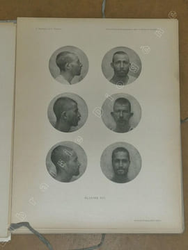 Recherches anthropologiques dans la Berbérie orientale : Tripolitaine, Tunisie, Algérie. Tome deuxième : album de 174 portraits ethniques.. BERTHOLON ...