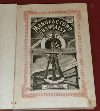 Manufacture Française d'Armes de Saint-Etienne : Armes & Vélocipèdes. Tarif N° 29 annulant tous les prédédents.. undefined