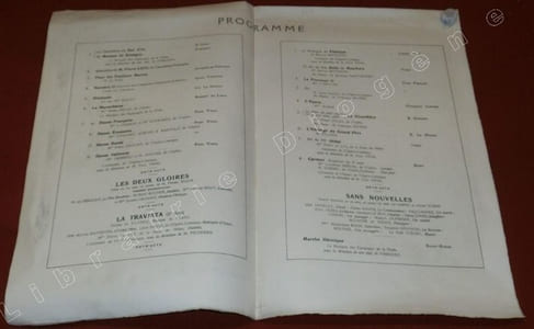 Gala des Marins de France, Mercredi 24 Mai à 2 heures. Au Bénéfice de l'oeuvre du Souvenir de la France à ses Marins. Comédie Française 1680-1916. Programme.