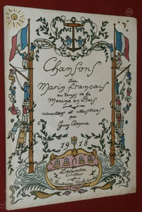 Chansons du Marin Français au temps de la Marine en Bois, recueillis et illustrées par Guy Arnoux.