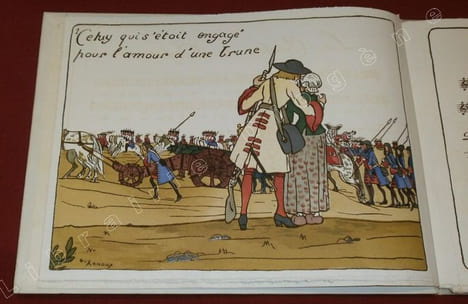 12 Chansons tirées des Recueils anciens par les soins d'un Amateur avec les principaux couplets de l'époque et des Illustrations nouvelle de Guy ...