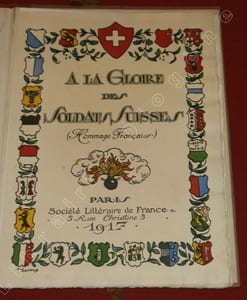 A la Gloire des Soldats Suisses (Hommage francais).