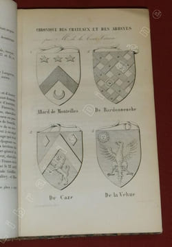 Armorial et Généalogies des Familles qui se rattachent à l'Histoire de Saint-Etienne ou aux Chroniques des Châteaux et Abbayes.. DE LA TOUR-VARAN, ...