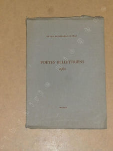Revue de Belles-Lettres : poètes belletriens.