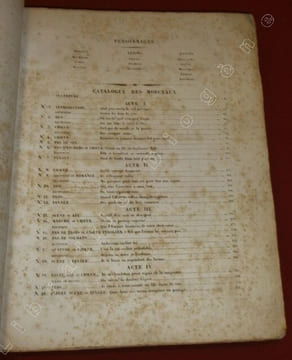 Guillaume Tell, Opéra en quatre actes. Paroles de MM. Jouy et Hypolite Bis, Musique e G. Rossini avec Accompagnement au Piano par M. Niedermeyer.. ...