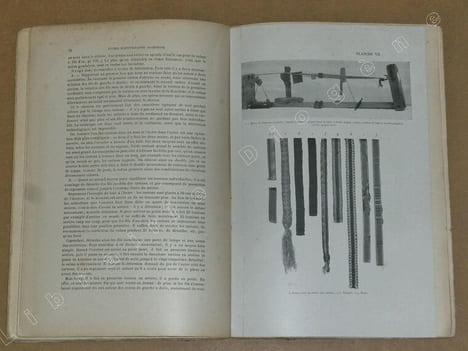 Etudes d'ethnographie algérienne : les soufflets algériens, les poteries kabyles, le tissage aux cartons, l'art décoratif.. VAN GENNEP Arnold