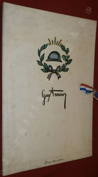 Quelques Drapeaux françois, Dessinés et coloriés par Guy Arnoux.. ARNOUX, Guy.