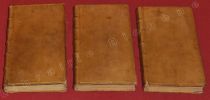 Anecdotes de la Cour de François I. Par Mlle de Lussan (3 volumes).. LUSSAN, Marguerite de.