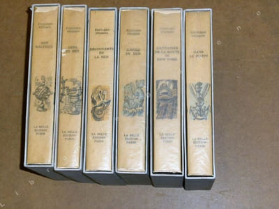Capitaines de la route de New York / L'aigle sur la mer / Découverte de la mer / Hans le marin / Gens de mer / Mer Baltique (6 volumes).
