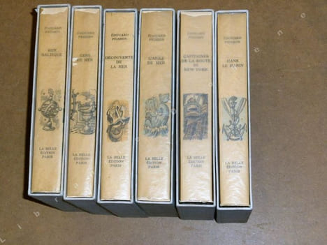 Capitaines de la route de New York / L'aigle sur la mer / Découverte de la mer / Hans le marin / Gens de mer / Mer Baltique (6 volumes).. PEISSON ...