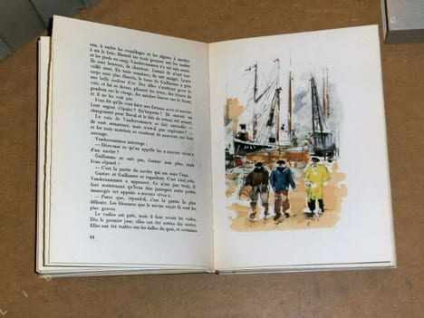 Capitaines de la route de New York / L'aigle sur la mer / Découverte de la mer / Hans le marin / Gens de mer / Mer Baltique (6 volumes).. PEISSON ...