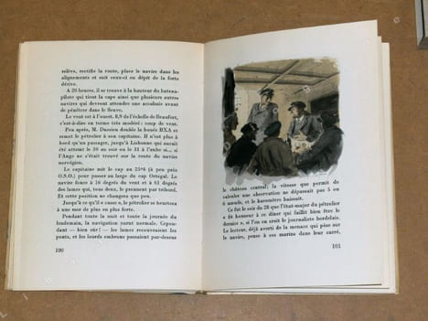 Capitaines de la route de New York / L'aigle sur la mer / Découverte de la mer / Hans le marin / Gens de mer / Mer Baltique (6 volumes).. PEISSON ...