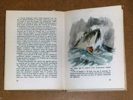 Capitaines de la route de New York / L'aigle sur la mer / Découverte de la mer / Hans le marin / Gens de mer / Mer Baltique (6 volumes).. PEISSON ...