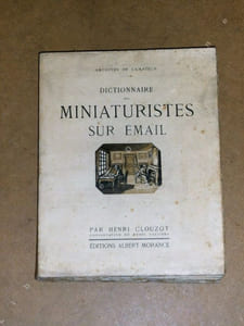 Dictionnaire des miniaturistes sur émail.