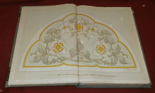 L'Artisan Pratique. Art Décoratif. Cuir et Métaux repoussés. Pyrogravure. Pyrosculpture. Tarso. Kerbchnitt. Corne et bois sculptés. Marqueterie. Broderies en Ficelles, etc. (7eme Volume, vendu seul).