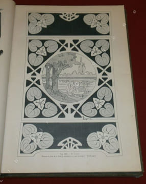 L'Artisan Pratique. Art Décoratif. Cuir et Métaux repoussés. Pyrogravure. Pyrosculpture. Tarso. Kerbchnitt. Corne et bois sculptés. Marqueterie. ...