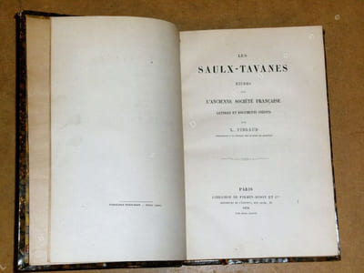 Les Saulx-Tavanes : études sur l'ancienne société française.