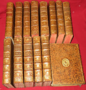 L'Histoire Naturelle, générale et particulière, avec la description du Cabinet du Roi (15 volumes). Supplément à l'Histoire naturelle (6/7 volumes). Histoire naturelle des Oiseaux (8/9 volumes) (29 volumes au total).