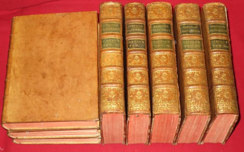 L'Histoire Naturelle, générale et particulière, avec la description du Cabinet du Roi (15 volumes). Supplément à l'Histoire naturelle (6/7 volumes). Histoire naturelle des Oiseaux (8/9 volumes) (29 volumes au total).