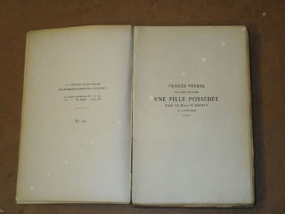 Procès verbal fait pour délivrer une fille possédée par le malin esprit à Lovviers (1591). (Louviers)