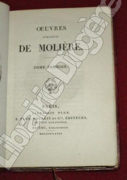 Oeuvres Complètes de Molière (8 volumes).. MOLIERE, Jean-Baptiste Poquelin dit.