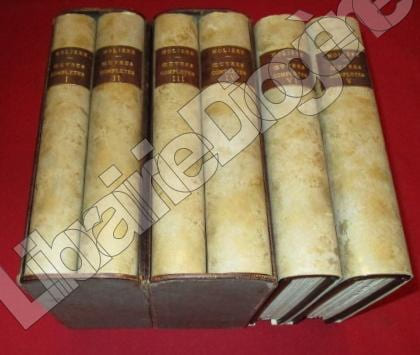 Oeuvres Complètes de Molière (6 volumes).. MOLIERE, Jean-Baptiste Poquelin dit Molière.