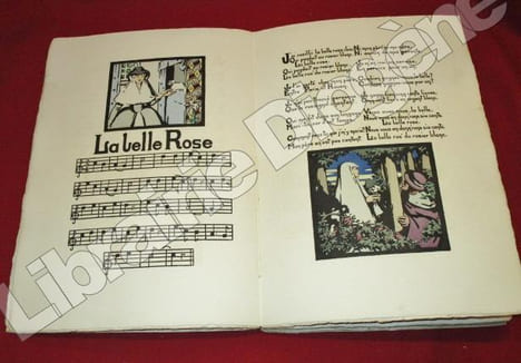 Chansons de l'ancienne France. Imagées par W. Graham Robertson.. ROBERTSON, Walford Graham.