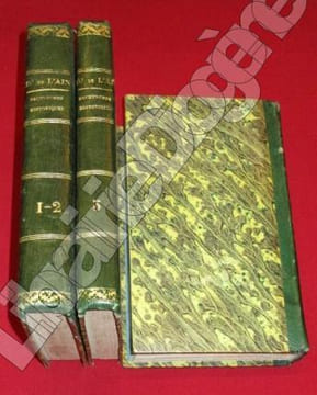 Recherches Historiques sur le Département de l'Ain (3 volumes).. LATEYSSONNIERE, Agricole Charles Nestor de.