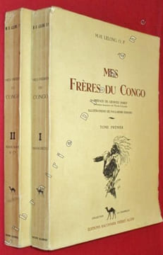 Mes Frères du Congo. Tome I : Mangbetu - Tome II : Niam-Niam & Cie (2 volumes).. LELONG, M.-H. - DURAND, Paul-Henri.