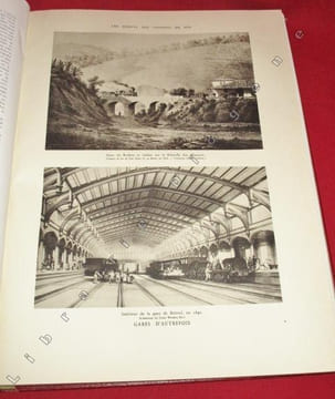 Histoire de la Locomotion Terrestre : Les Chemins de Fer. Texte et documentation de Charles Dollfus et Edgar de Geoffroy.. DOLLFUS, Charles - Edgar de ...