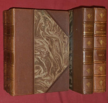 Le Monde Vivant : Histoire Naturelle illustrée (5 volumes).. COUTIERE, Henri.