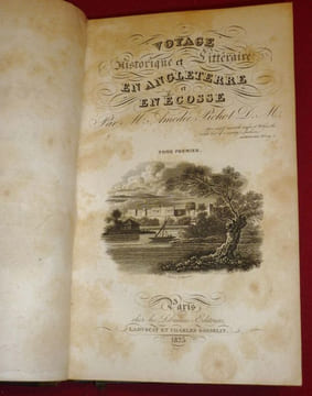 Voyage Historique et Littéraire en Angleterre et en Ecosse (3 volumes).. PICHOT, Amédée.