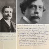 Carte autographe signée à Léon DAUDET sur Henrich Heine. Camille MAUCLAIR (1872-1945)
écrivain, historien de l'art et critique littéraire