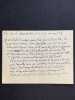 Carte autographe signée à Léon DAUDET sur Henrich Heine. Camille MAUCLAIR (1872-1945)
écrivain, historien de l'art et critique littéraire