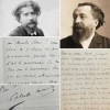 Magnifique lettre autographe signée à Alphonse DAUDET sur L'Évangéliste. Catulle Mendès (1841-1909)
romancier, poète, dramaturge, librettiste et ...