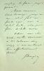 lettre autographe signée à Émile Aucante sur Les Demoiselles de Verrières (Paris, Calmann Lévy, 1890) #2. Gaston Maugras (1850-1927)
historien