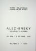 ALENCHISKY / peintures et livres, catalogue de l'exposition au Musée Bibliothèque Pierre André Benoit, à Rochebelle — Alès, du 30 juin au 2 octobre ...