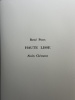 Haute Lisse, compositions [peinture + collages] d'Alain Clément, 9 compositions à pleine page et 1 à double-page. Livre d'artiste. 1 des 9 ...