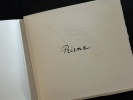 Prisme, poème manuscrit entièrement crayonné par Patrice Pouperon. Édition originale. Exemplaire unique. . René Pons / Patrice Pouperon 