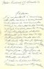 Longue lettre autographe signée adressée à la comédienne Louise Conte à propos de la diffusion du Cardinal d’Espagne de Montherlant à la télévision.  ...