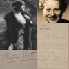 Lettre autographe signée à Berthe CERNY de la Comédie Française à propos de la pièce Maman Colibri d'Henry Bataille. Béatrice BRETTY