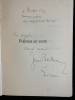 Poèmes en verre
Édition originale. Envoi autographe signé de l'auteur à l'artiste Michel Ciry.. JEAN BERTHET / Guillaume Monin (ill.)