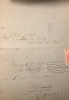 Billet autographe signé à l'écrivain nîmois Georges Martin sur Alphonse Daudet. Alexandre Arnoux / Georges Martin