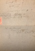 Billet autographe signé à l'écrivain nîmois Georges Martin sur Alphonse Daudet. Alexandre Arnoux / Georges Martin