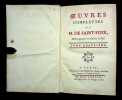 Oeuvres complettes de M. de Saint-Foix. 
Tome 4 seul. Essais historiques sur Paris. SAINT-FOIX