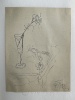 « Pour mon plaisir », Lézignan, 20 février 1945, manuscrit-dessin inédit, 16 f., 4 pages. Pierre Hérissey [pseudonyme de Pierre-André Benoit (PAB)]