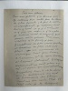 « Pour mon plaisir », Lézignan, 20 février 1945, manuscrit-dessin inédit, 16 f., 4 pages. Pierre Hérissey [pseudonyme de Pierre-André Benoit (PAB)]