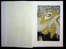 L'Invisible Demeure. Edition originale. 1 des 12 de tête sur BFK Rives avec 3 gravures signées de Henri Goetz. RARE. JEAN-PIERRE GEAY / HENRI GOETZ