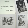 L'Univers Nocturne de Henri Goetz. 
Édition originale. 
1 des 47 de tête avec 3 gravures. . JEAN-PIERRE GEAY / Henri GOETZ